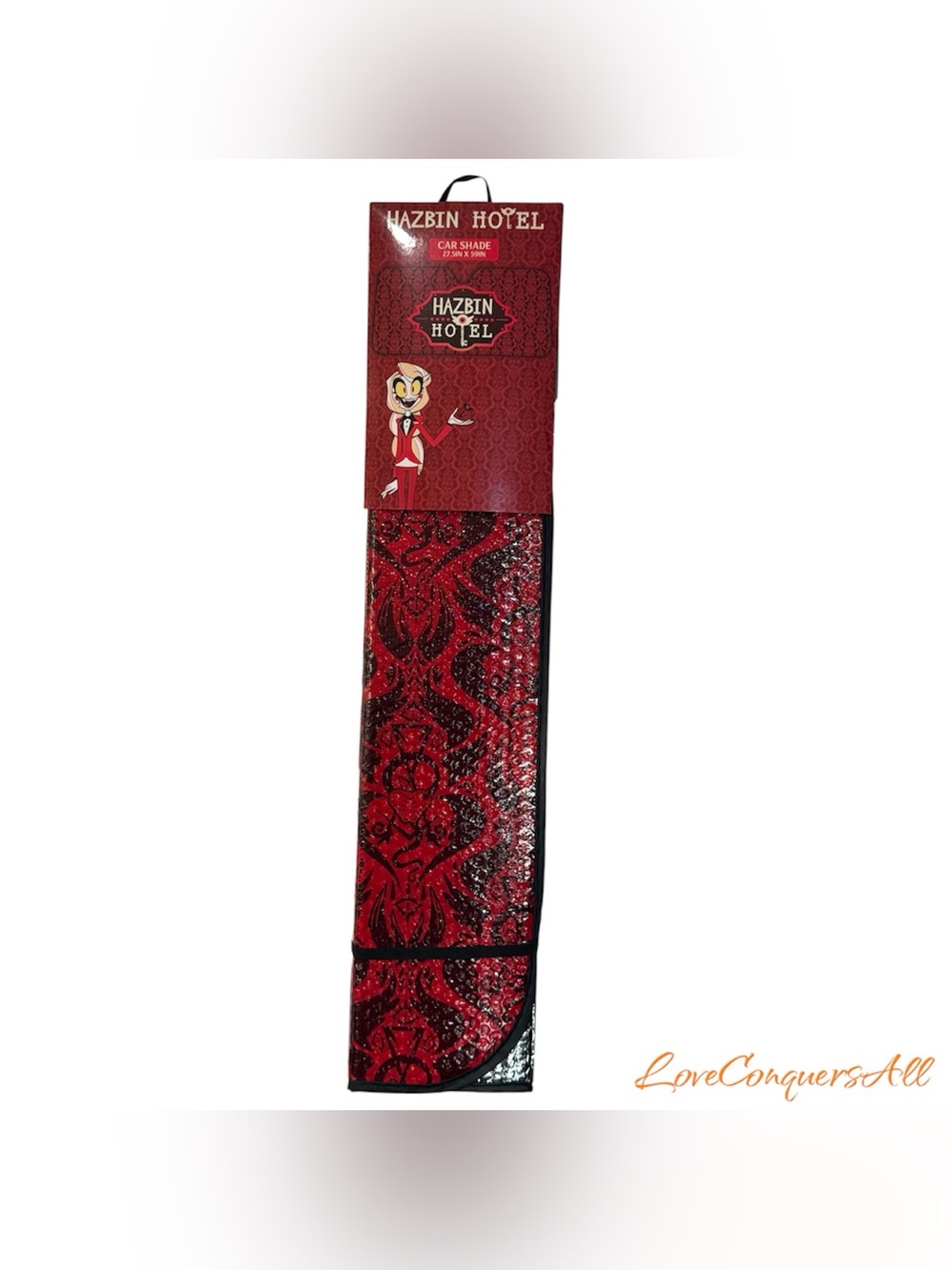 Hazbin Hotel Wallpaper Car Sun Shade